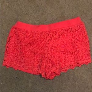 LP Crochet Shorts